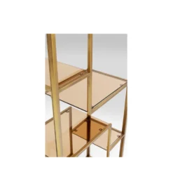 Regał LOFT 60 x 195 cm złoty