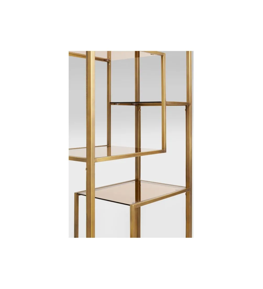 Regał LOFT 60 x 195 cm złoty