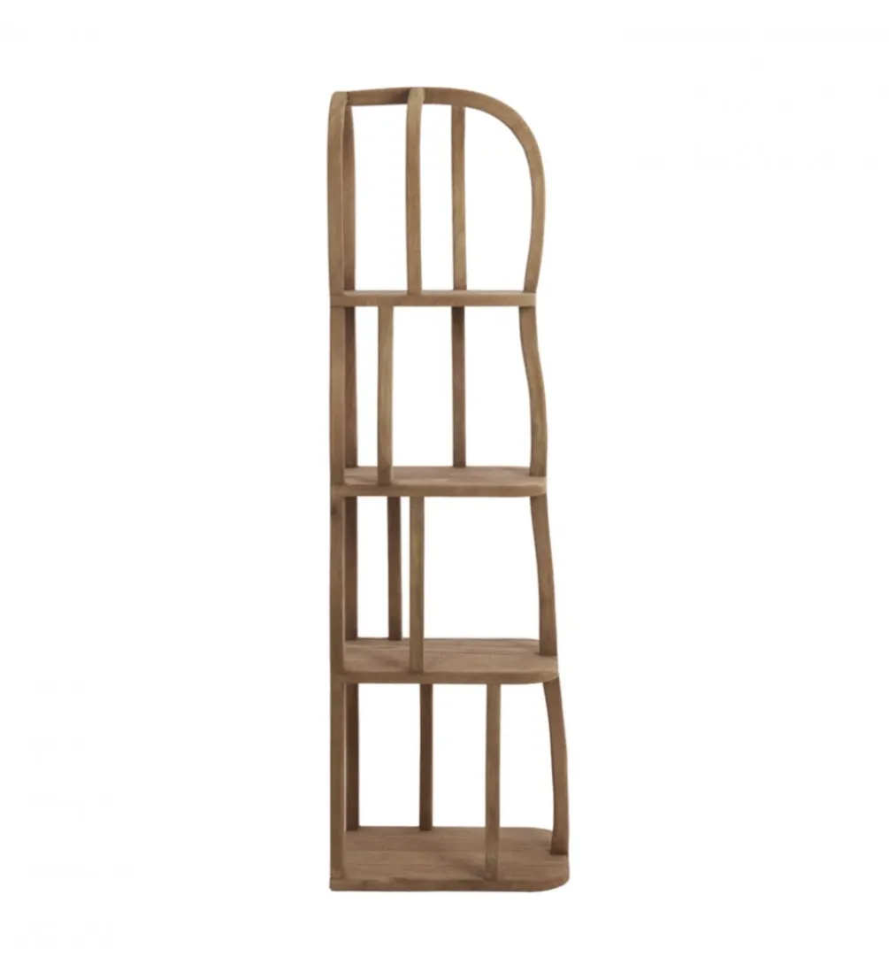 Regał LOWE 175 cm szarobrązowy