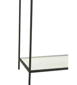 Regał metalowy Circle 180 cm czarny