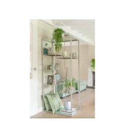Regał Metalowy RACK srebrny