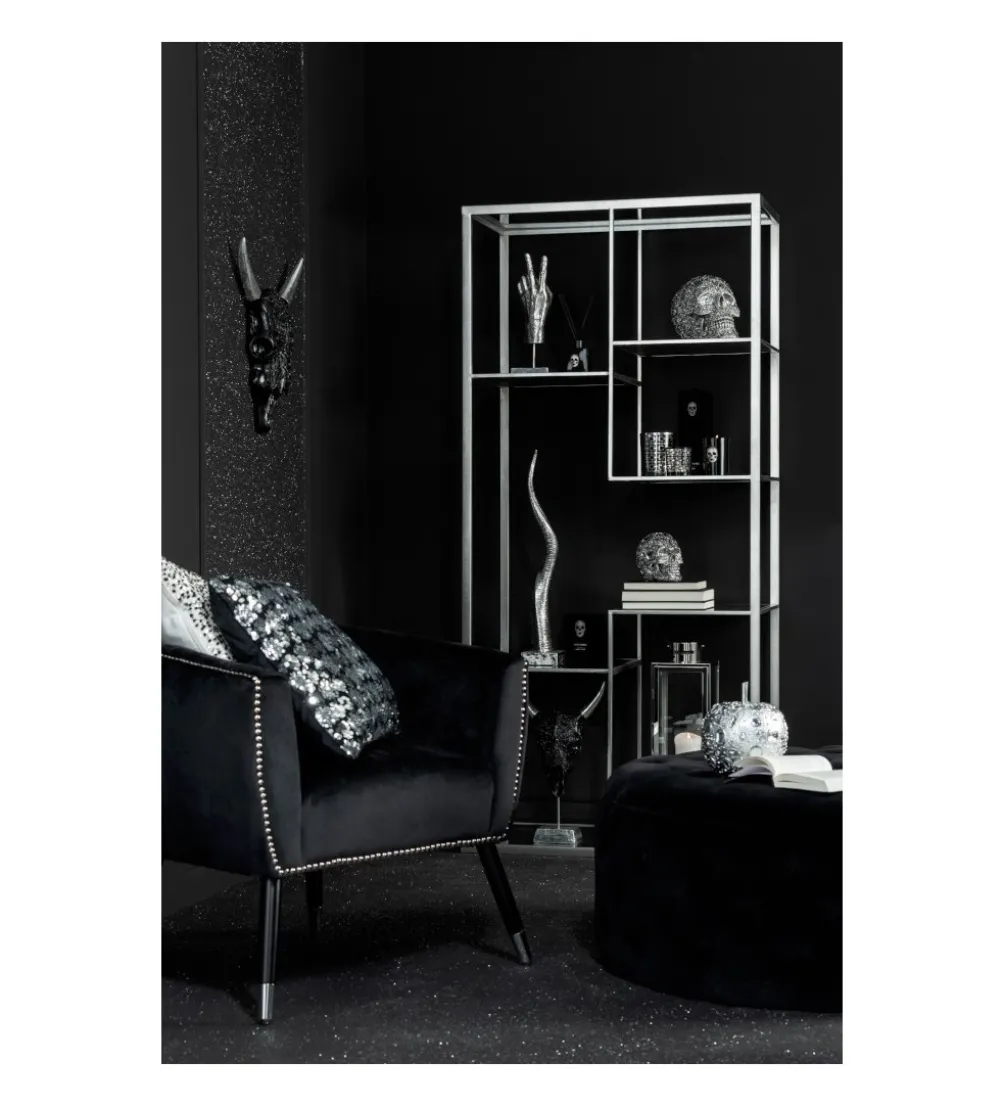 Regał Metalowy RACK srebrny