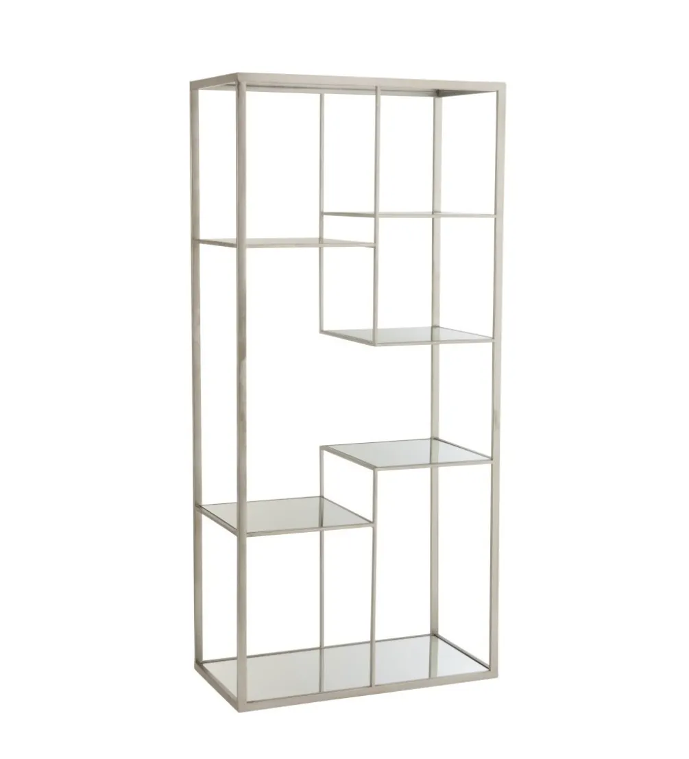 Regał Metalowy RACK srebrny