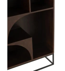 Regał MODE 168 cm drewno mango brązowy