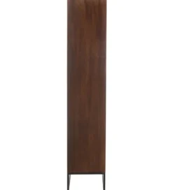 Regał MODE 168 cm drewno mango brązowy