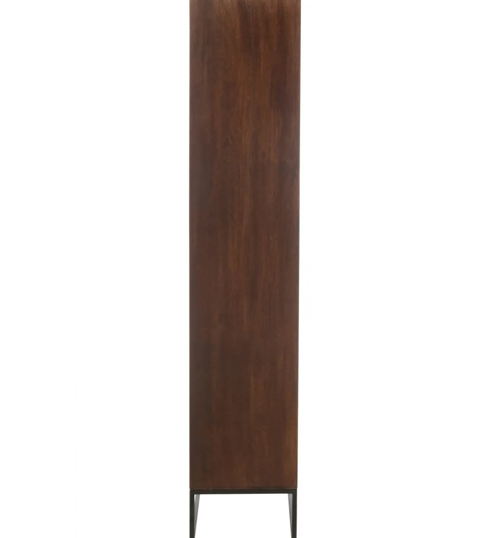 Regał MODE 168 cm drewno mango brązowy