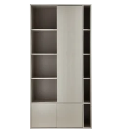 Regał SETTLE 218 cm drewno sosny dust
