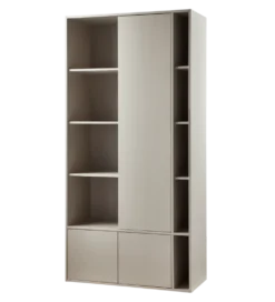 Regał SETTLE 218 cm drewno sosny dust
