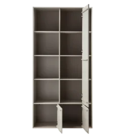 Regał SETTLE 218 cm drewno sosny dust