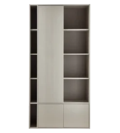 Regał SETTLE 218 cm drewno sosny dust