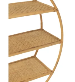 Regał SHANMAR 150 cm bambus