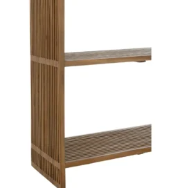 Regał SHELIS 190 cm drewno teak