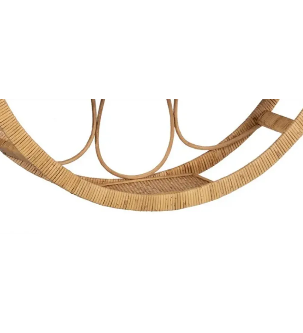 Regał TATUR 80 cm ratan naturalny