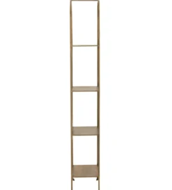 Regał VAR 200 cm złoty