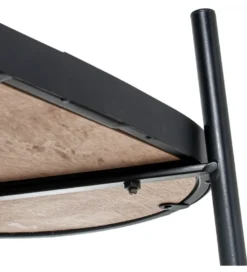 Regał WAFAM 110 cm czarny