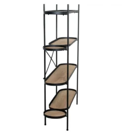 Regał WAFAM 110 cm czarny