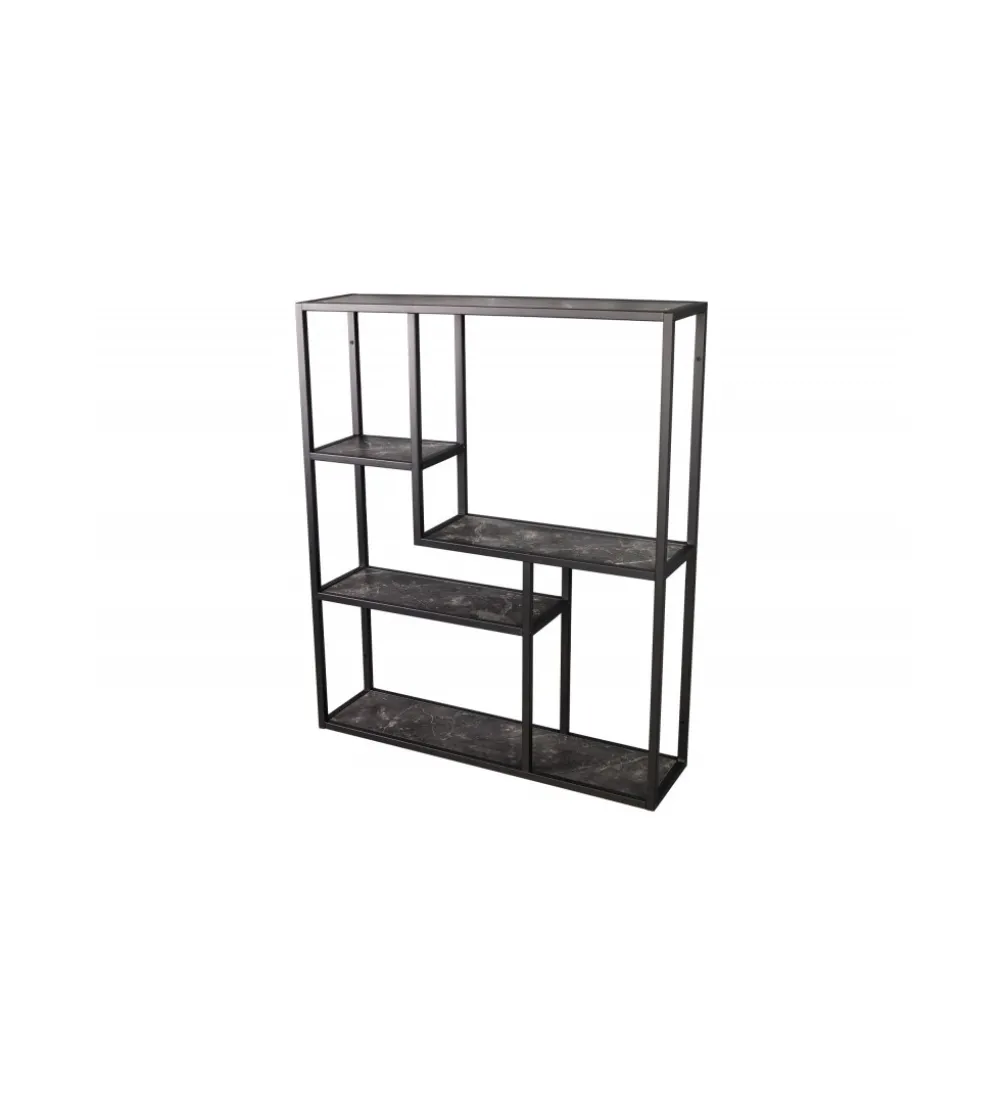 Regał wiszący FONTERA 75 cm w optyce marmuru