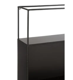 Regał wiszący Square 80 cm czarny