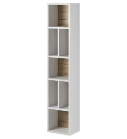 Regał wiszący TOLEDO 32 cm biały z dodatkiem koloru san remo