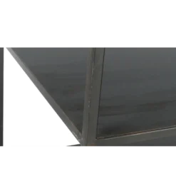 Regał WOLFRAM 185 cm metalowy czarny