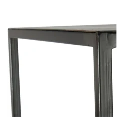Regał WOLFRAM 185 cm metalowy czarny