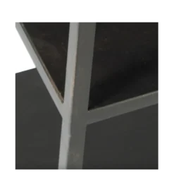 Regał WOLFRAM 185 cm metalowy czarny