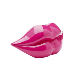 Skarbonka LIPS 13 cm różowa