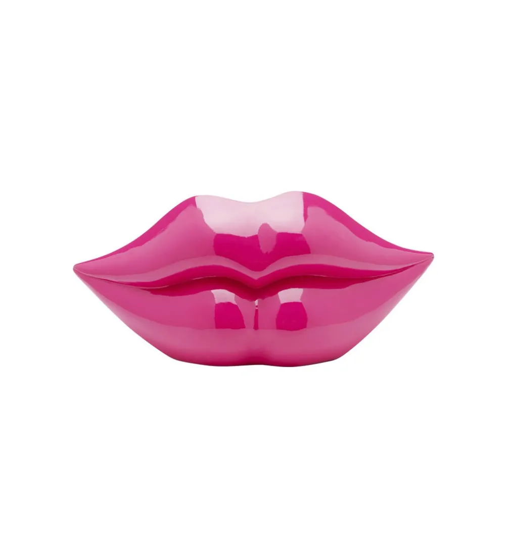 Skarbonka LIPS 13 cm różowa