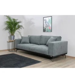 Sofa ARIELLE Chesterfield 205 cm zielona