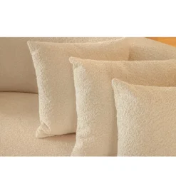 Sofa ATELIER 230 cm 3-osobowa bouclé beżowa