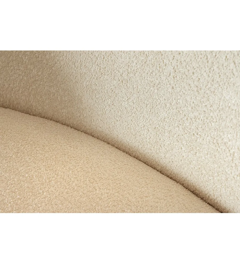 Sofa ATELIER 230 cm 3-osobowa bouclé beżowa