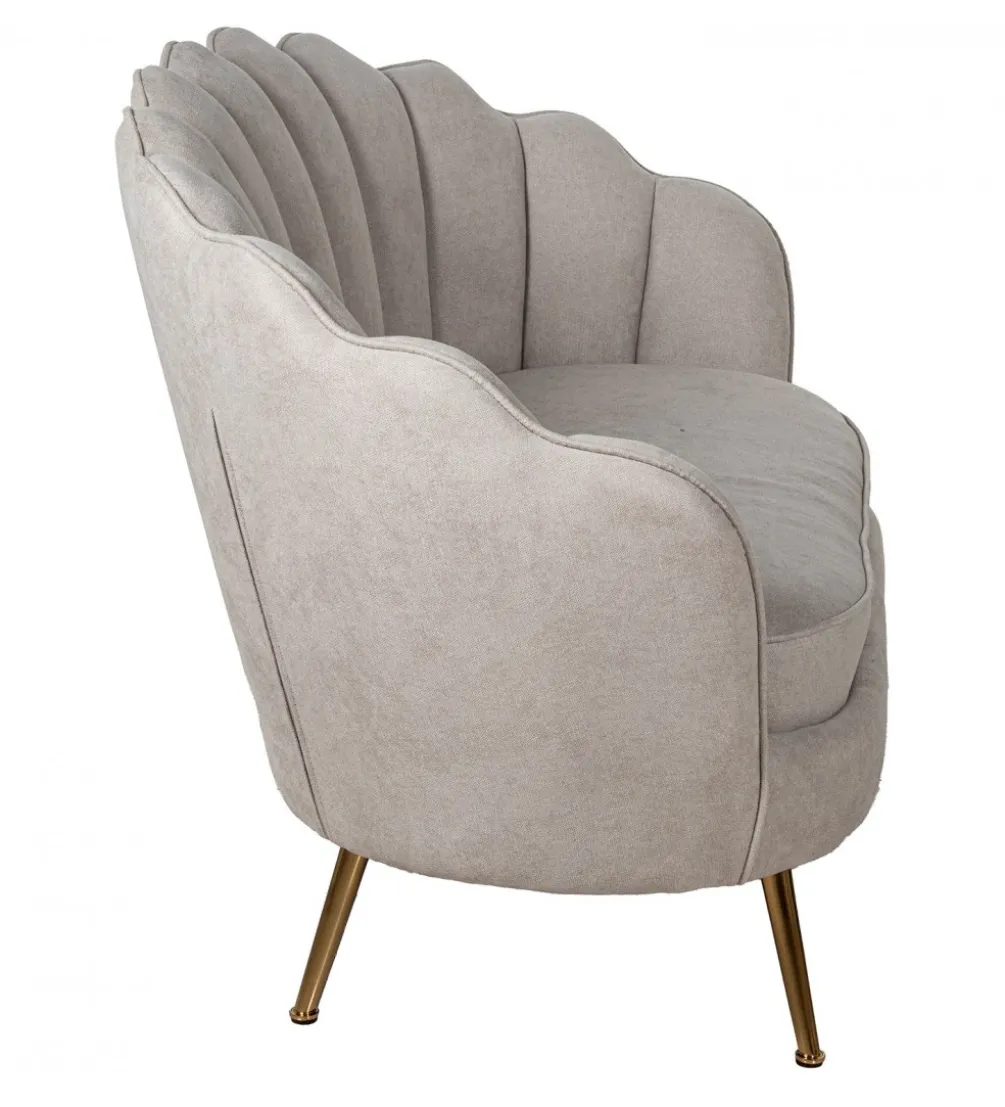 Sofa BETERYM 129 cm beżowa