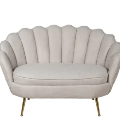 Sofa BETERYM 129 cm beżowa