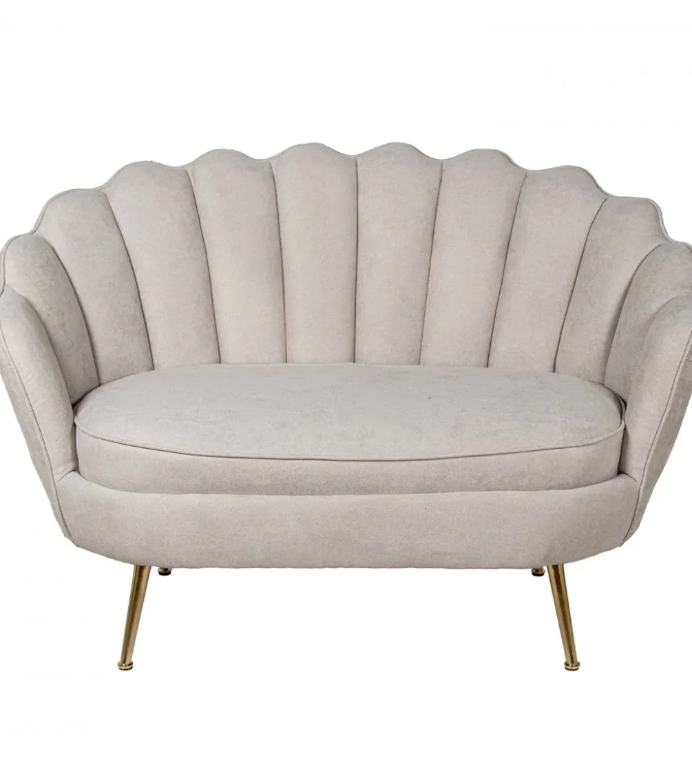Sofa BETERYM 129 cm beżowa