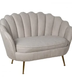 Sofa BETERYM 129 cm beżowa