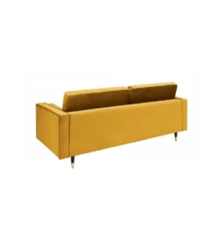 Sofa CANIS 220 cm musztardowo - żółta
