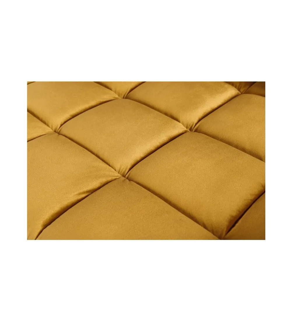 Sofa CANIS 220 cm musztardowo - żółta