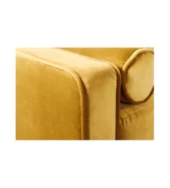 Sofa CANIS 220 cm musztardowo - żółta