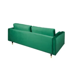 Sofa CANIS velvet 220 cm szmaragdowo zielony aksamit