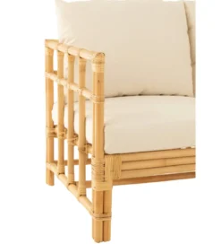 Sofa dwuosobowa ELISE 127 cm rattan