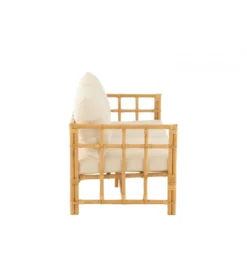 Sofa dwuosobowa ELISE 127 cm rattan