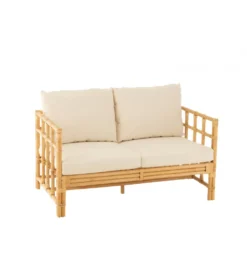 Sofa dwuosobowa ELISE 127 cm rattan