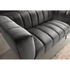 Sofa dwuosobowa Scarlett 165 cm szara