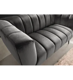 Sofa dwuosobowa Scarlett 165 cm szara