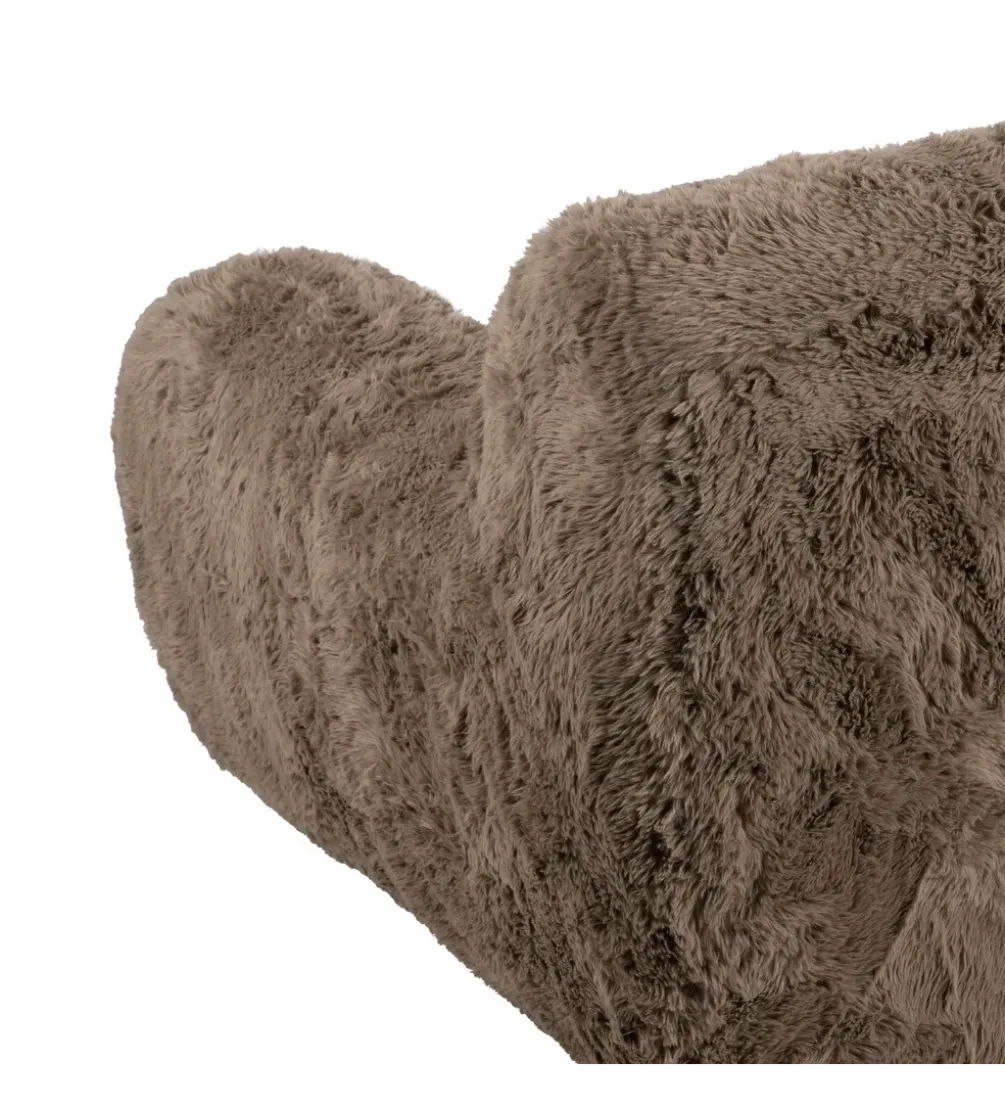 Sofa dwuosobowa WOLLY 185 cm brązowy