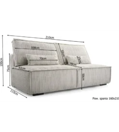 Sofa GIGI 210 cm