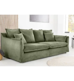 Sofa HEAVEN 200 cm cord zielony