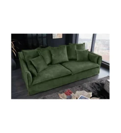 Sofa HEAVENLY Heaven 210 cm ciemnozielona