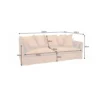 Sofa HEAVENLY Heaven 210 cm ciemna musztarda