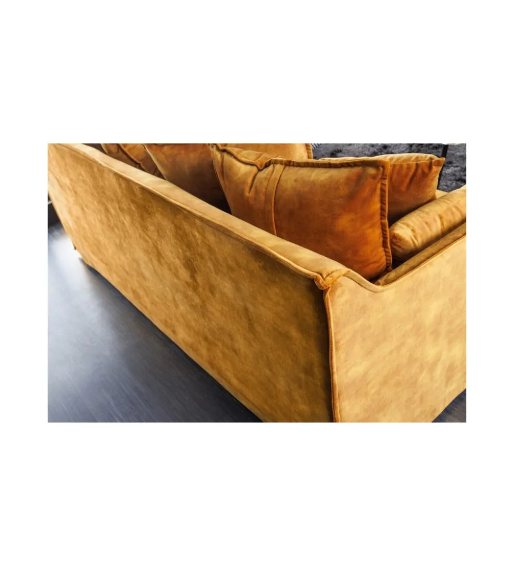 Sofa HEAVENLY Heaven 210 cm ciemna musztarda